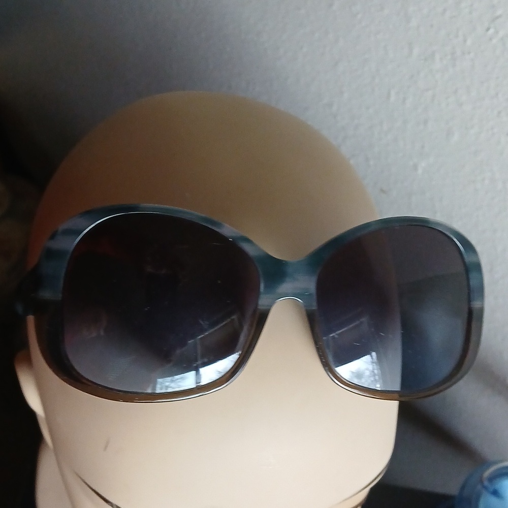 Prada Blue W/Brown Tortoiseshell Pattern Sunglasses Frames Prada Case Included! - Picture 13 of 13